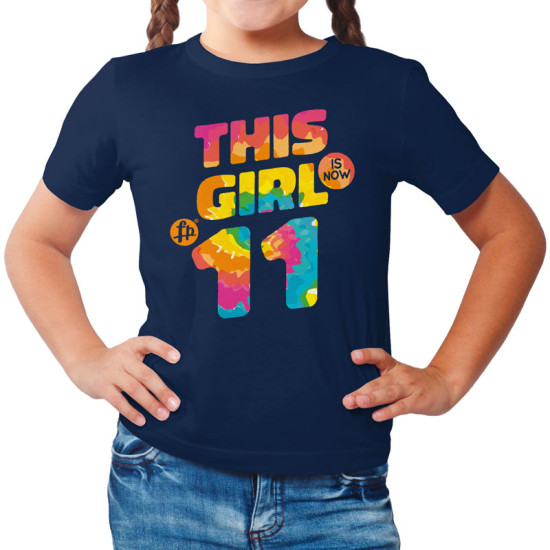 This girl is now 11 - Birthday t-shirt (Κοντομάνικο Παιδικό)